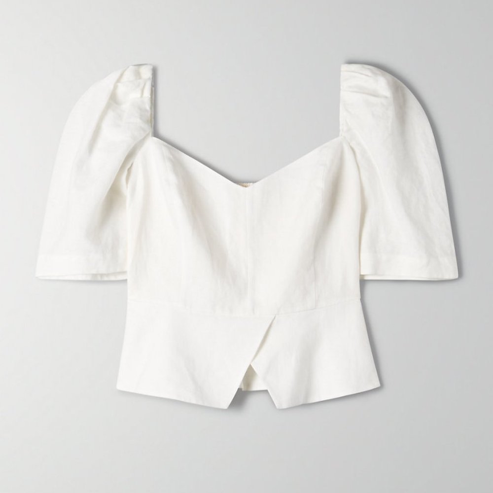 ARITZIA Wilfred Fatale Blouse White NWT